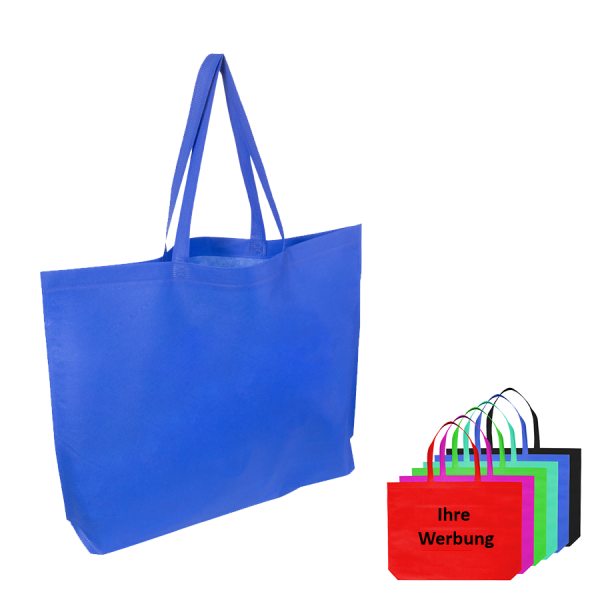 NonWoven Taschen 54x40x10 mit langen Henkel