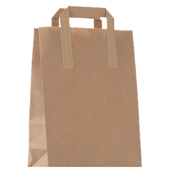 300 Papiertragetasche mit Flachhenkel 22x11x36