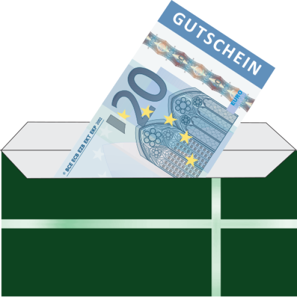 20 EURO Geschenkgutscheine