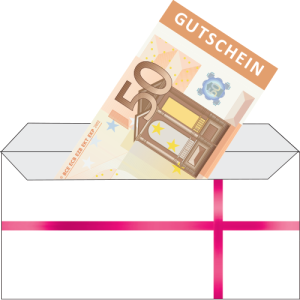 50 EURO Geschenkgutscheine